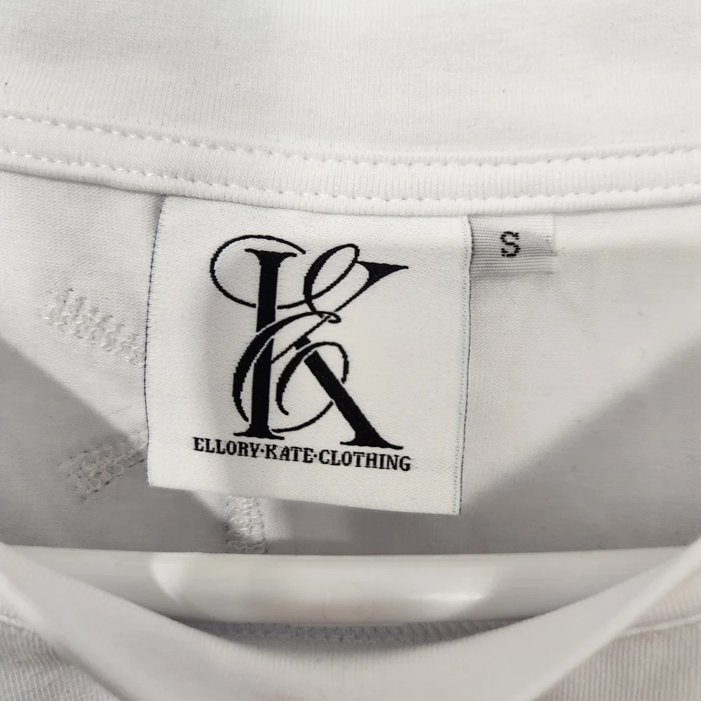 Ellory-Kate Clothing | New Sequin Birthday Top White Small - Picture 4 of 5